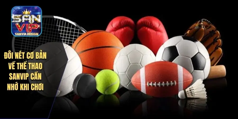Đôi nét cơ bản về thể thao SANVIP cần nhớ khi chơi